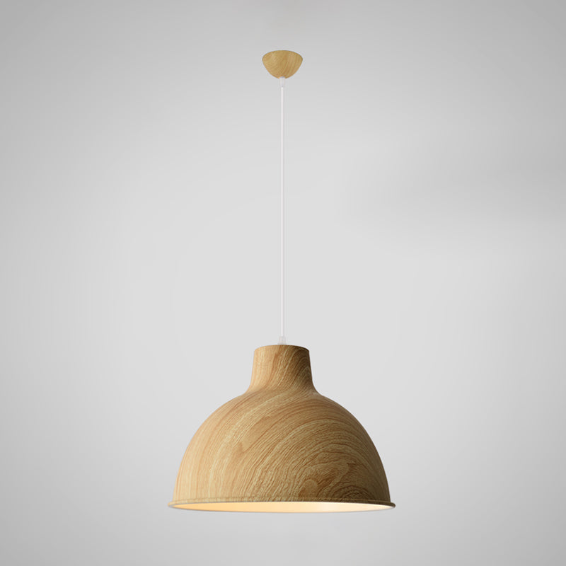 Bowl Shape Hanging Lighting Modern Style Metal 1 Light Light Sconce lampe pour le séjour à la maison