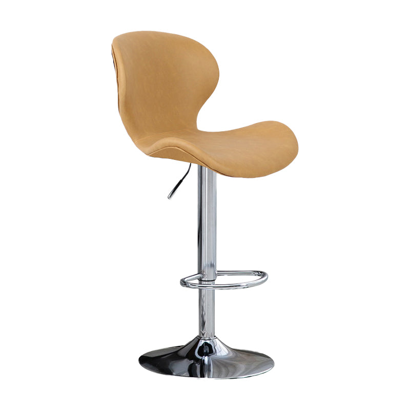 Nordic Indoor Barhocker, Metall, verstellbar, drehbar, hoher Hocker mit Polsterung