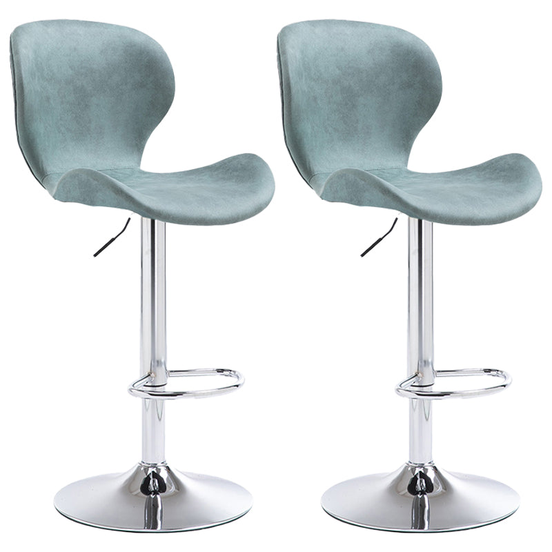 Nordic Indoor Barhocker, Metall, verstellbar, drehbar, hoher Hocker mit Polsterung