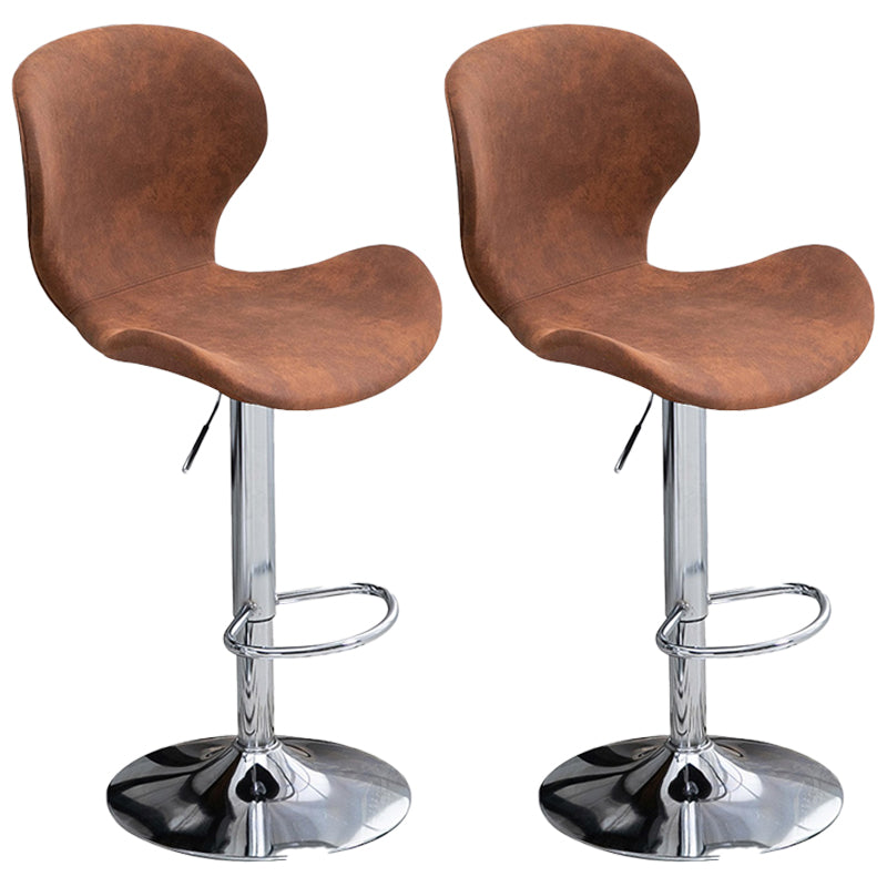 Nordic Indoor Barhocker, Metall, verstellbar, drehbar, hoher Hocker mit Polsterung