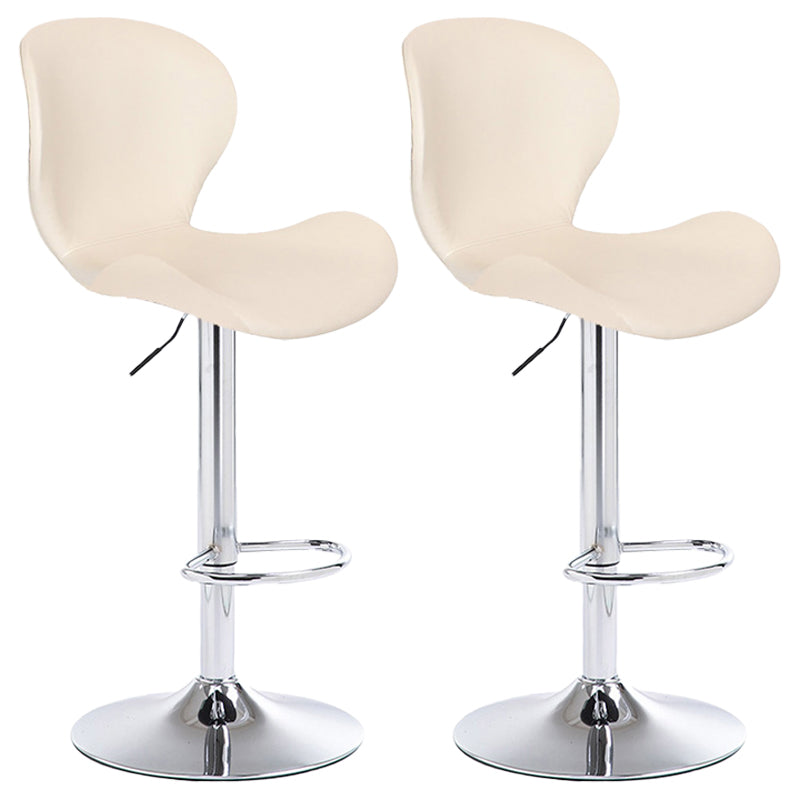 Nordic Indoor Barhocker, Metall, verstellbar, drehbar, hoher Hocker mit Polsterung