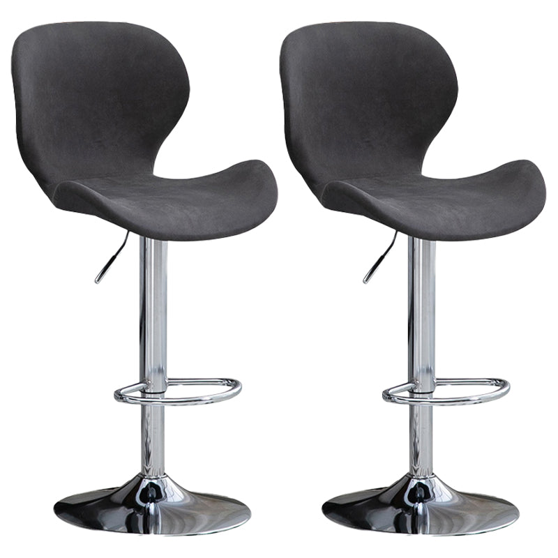 Nordic Indoor Barhocker, Metall, verstellbar, drehbar, hoher Hocker mit Polsterung
