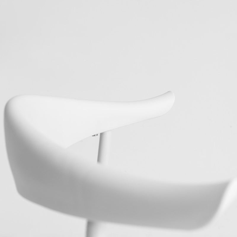 Chaises latérales de salle à manger industrielles à dossier ouvert, finition mate, sans bras