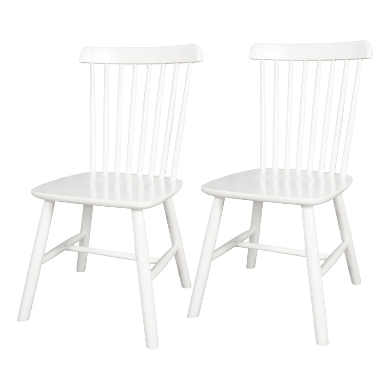 Chaise d'appoint de restaurant en bois contemporain, chaise de salle à manger à dossier Windsor
