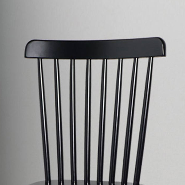 Silla auxiliar de madera contemporánea para restaurante Silla de comedor con respaldo Windsor