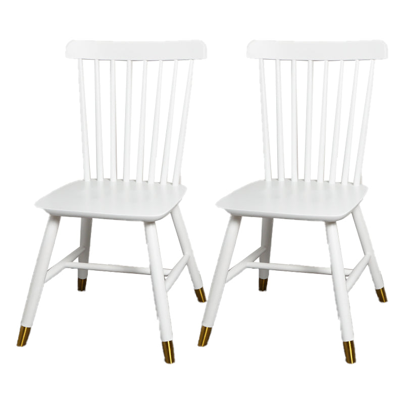 Silla auxiliar de madera contemporánea para restaurante Silla de comedor con respaldo Windsor