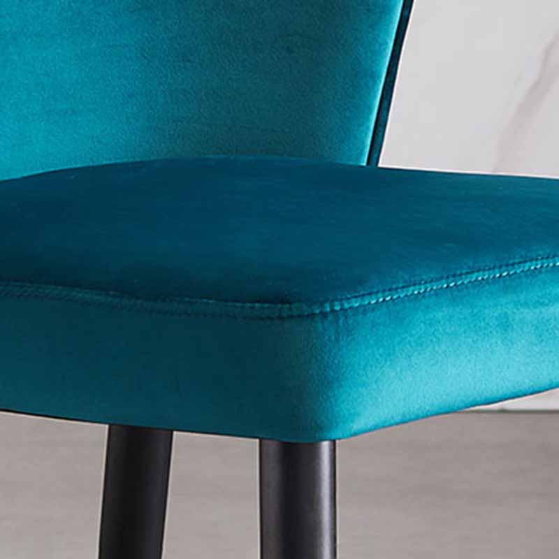 Silla lateral escandinava interior Silla tapizada de madera del comedor del Wingback