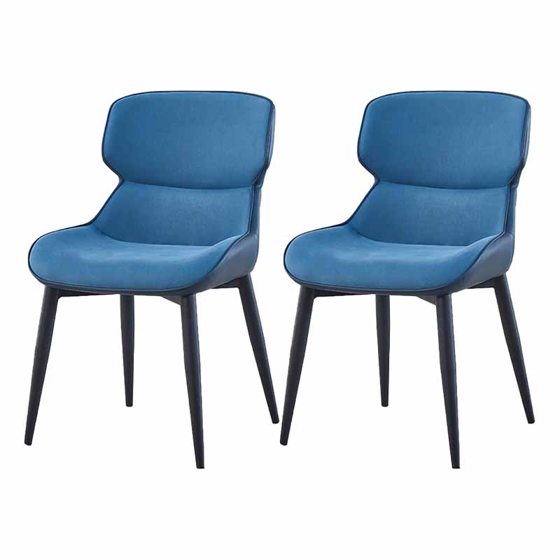 Silla de comedor de metal industrial Sillón de comedor de cuero sintético para uso en restaurantes