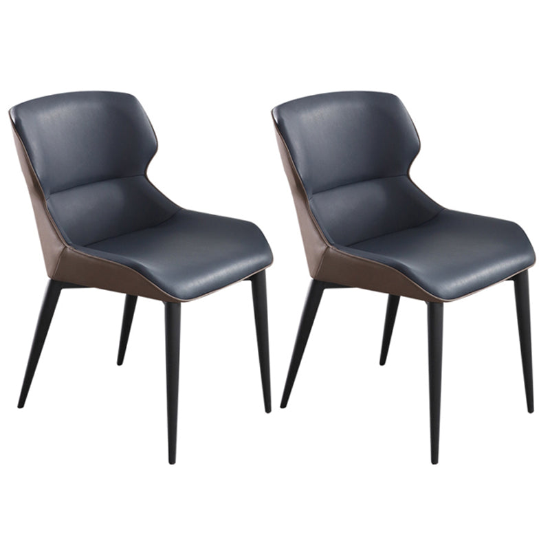 Chaise de salle à manger tapissée par Wingback en métal de chaise industrielle d'intérieur de bras