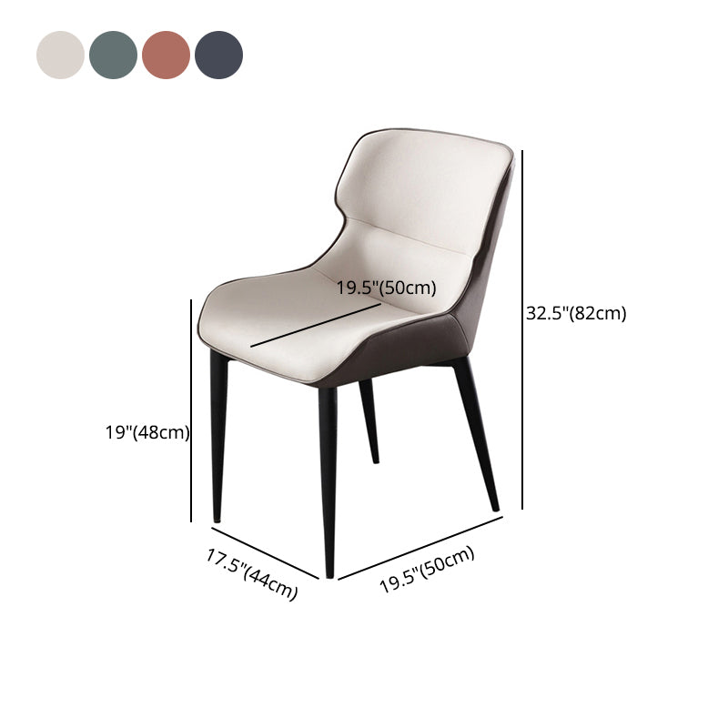 Silla tapizada con respaldo industrial interior del comedor del metal de la silla del brazo