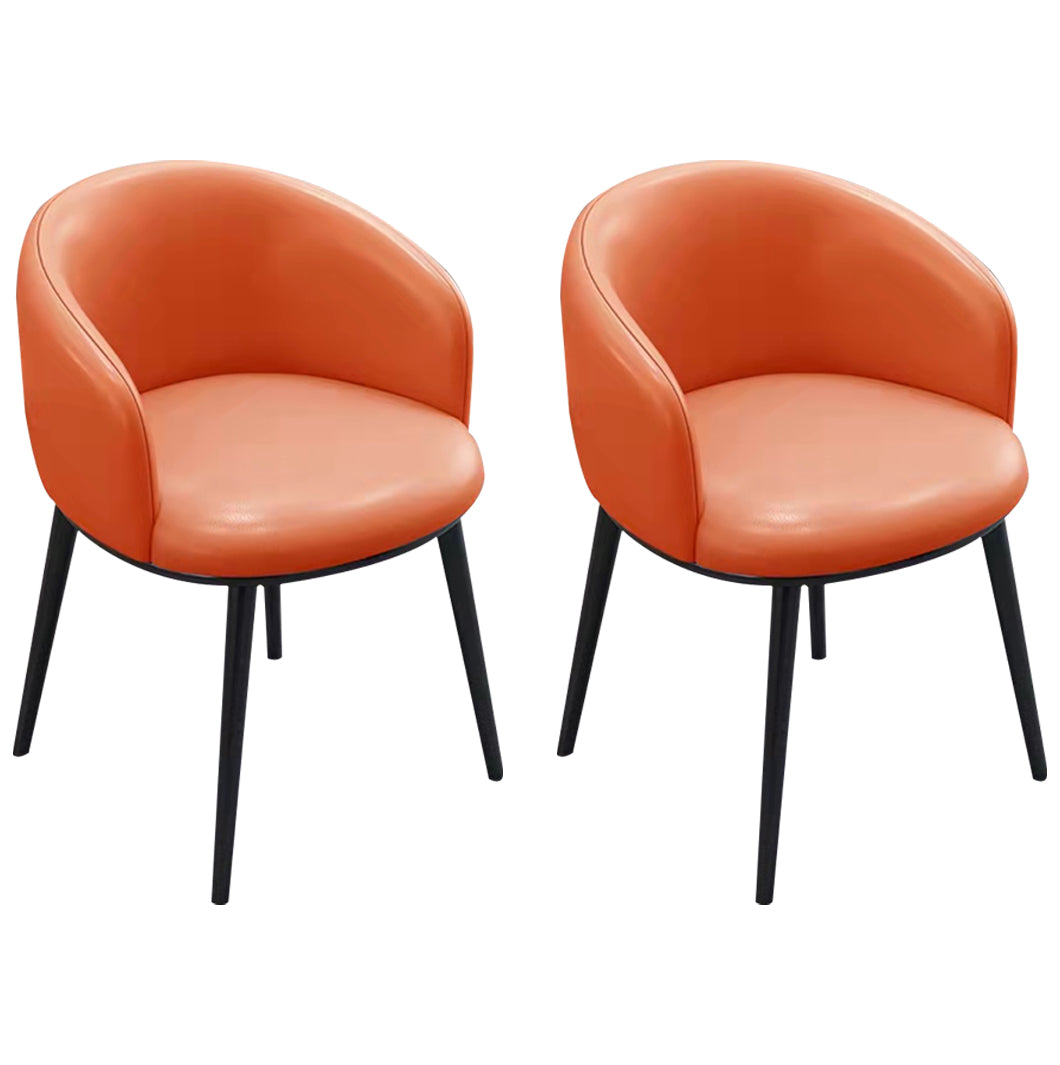 Sillas de comedor tapizadas de estilo escandinavo, silla con respaldo sólido para el hogar