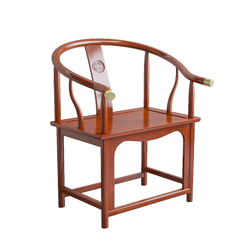 Chaise de salle à manger en bois moderne, fauteuil arrière Windsor pour utilisation au restaurant