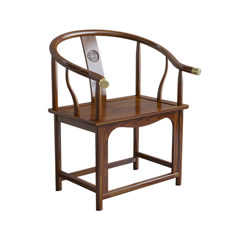 Silla de comedor de madera moderna Silla con brazo trasero Windsor para uso en restaurantes