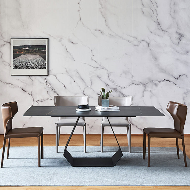 Silla de comedor de estilo moderno, sillón orejero de metal sin brazos para cocina