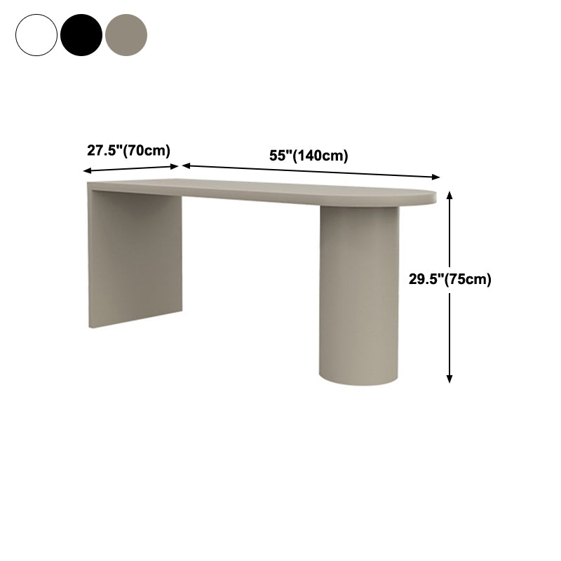 Solid Wood Contemporary Free Form Dining Table Pine Wood Table for Dining Room