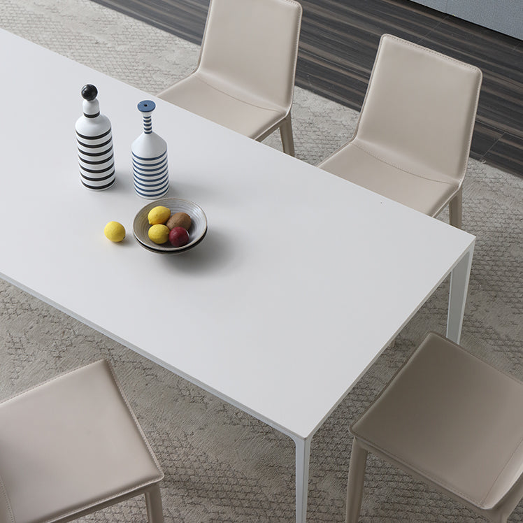 Piedra sinterizada Juego de comedor moderno 1/4/7 Set de muebles de comedor/artículos separados