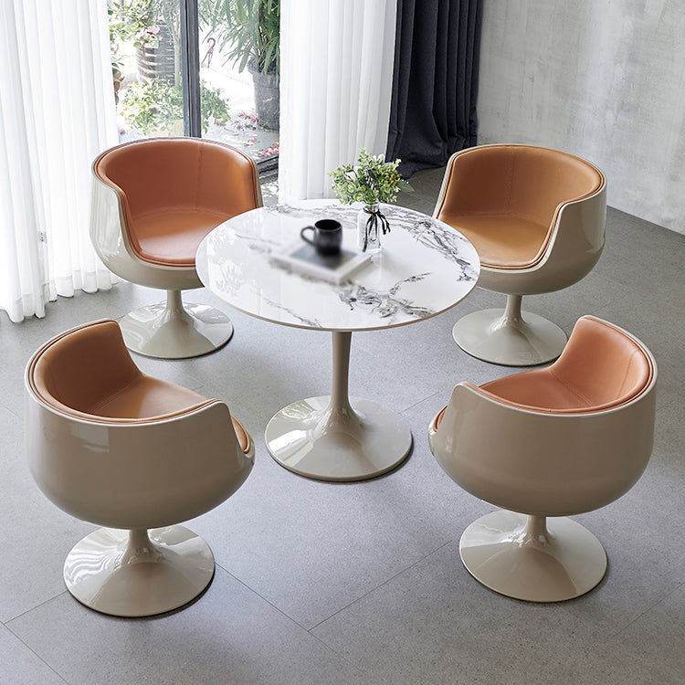 Moderna 1/4/5 piezas Juego de comedor de comedor de piedra sinterizada/Artículos separados