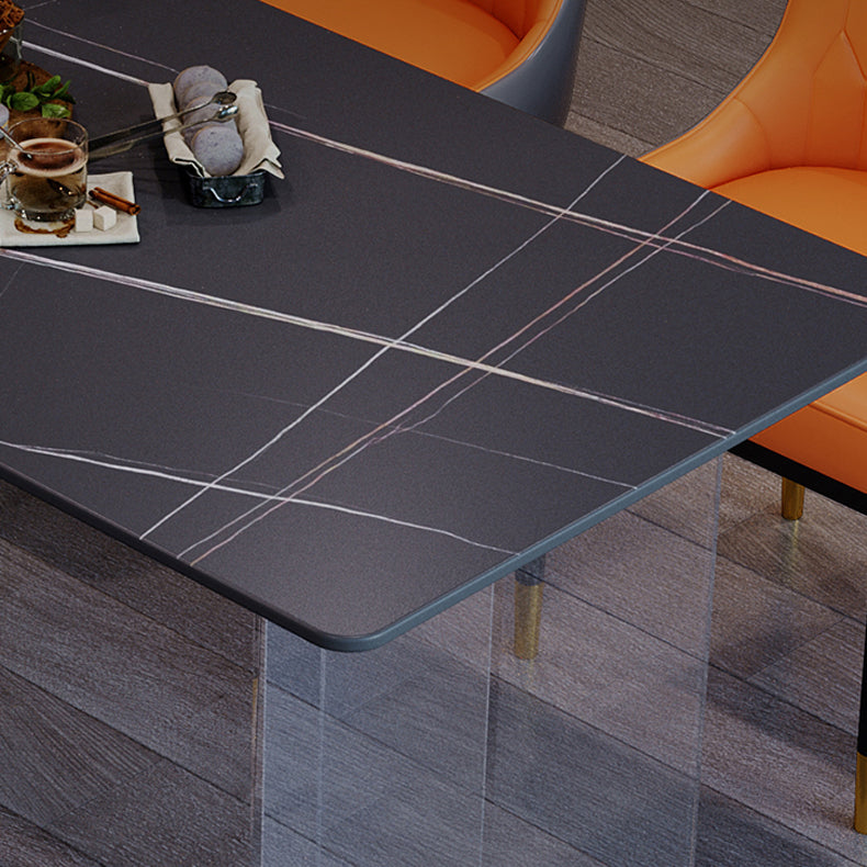 Moderno 1/2/3/5 Piezas Juego de comedor sinterizado Set de muebles de comedor de piedra sinterizada/Artículos separados