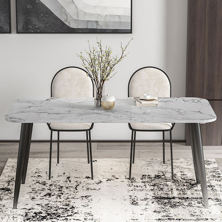 Modern 1/2/3/4/5/6/7 stukken Dinerset Marble Dining Furniture Set/aparte items