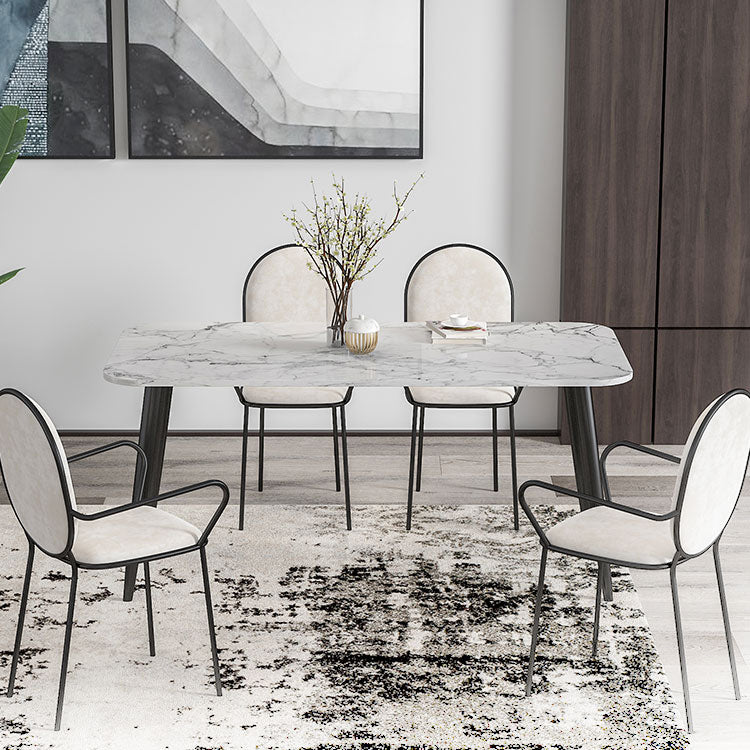Modern 1/2/3/4/5/6/7 Pieces Dining Set Marble Dining Furniture Set /Separate Items