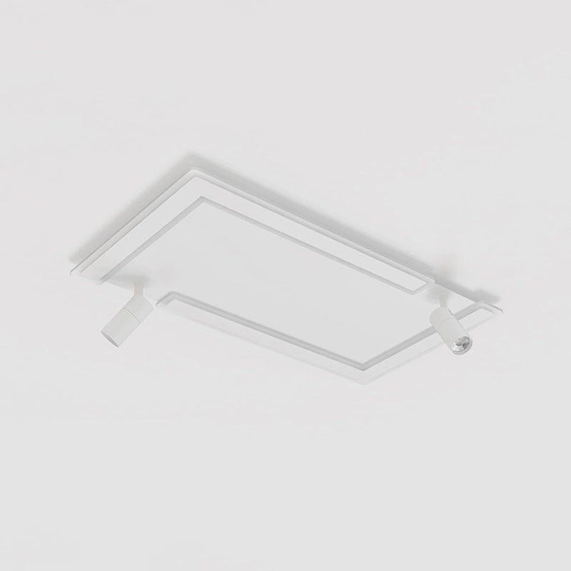 Simplicity Ceiling Light Fixtures with Spotlights LED Flush Mount Ceiling Light Fixture
