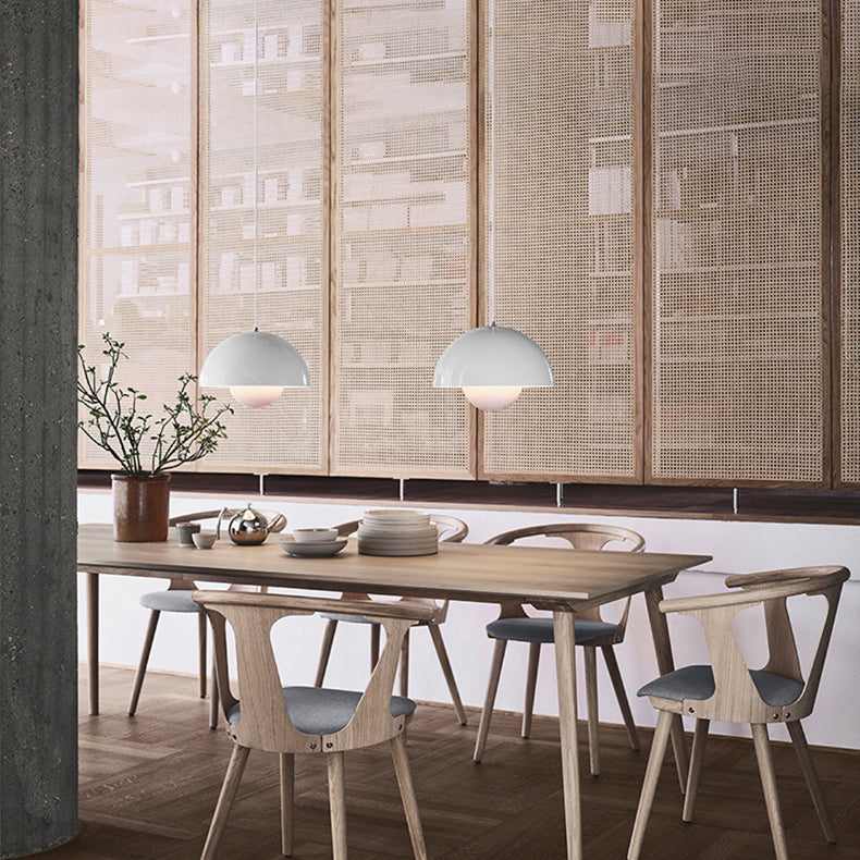 Macaron Creative Drop Lamp Metal 1-Light Dining Room Hanging Lightture