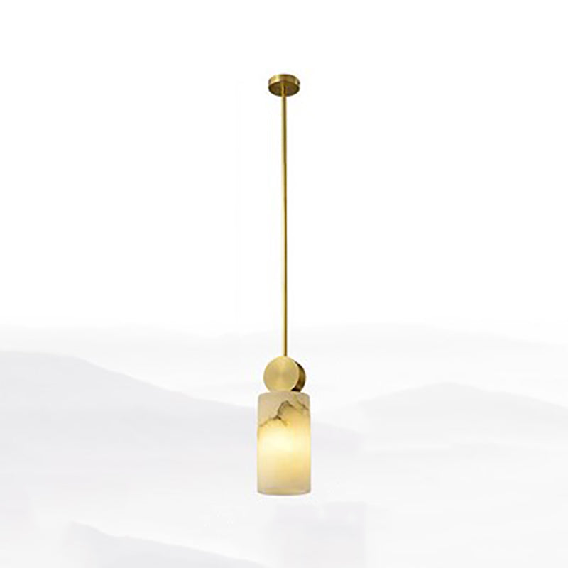 Pendante de style moderne Lumière nordique Style Stone Hanging Light pour le chevet