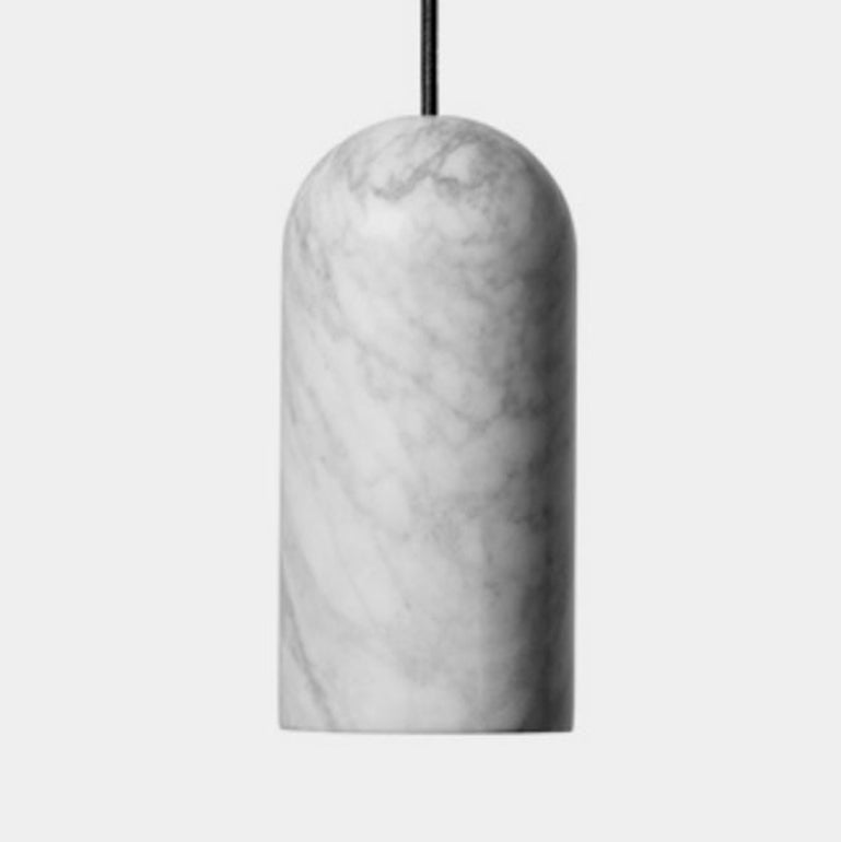 Cylindre léger en pierre de style moderne