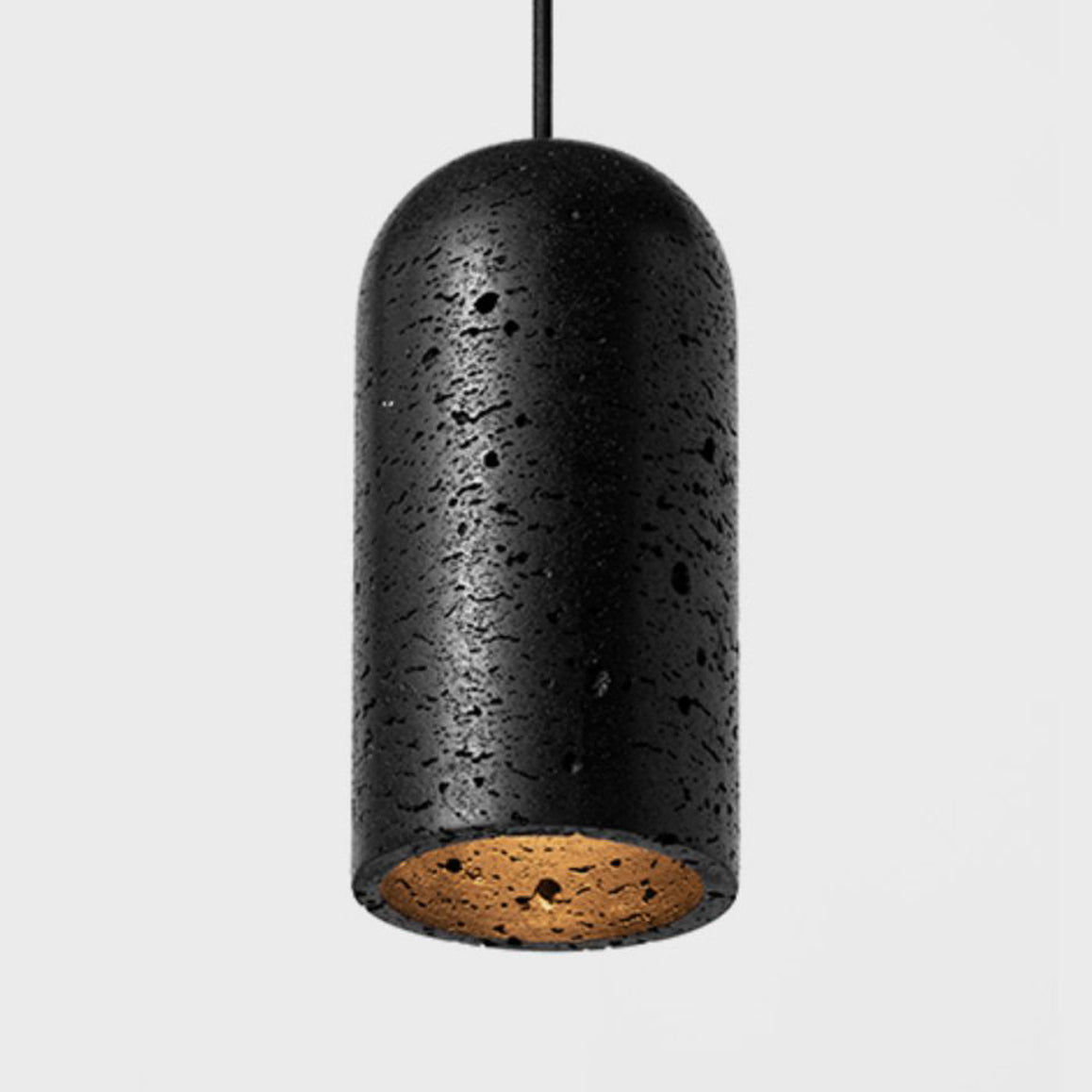 Cylindre léger en pierre de style moderne