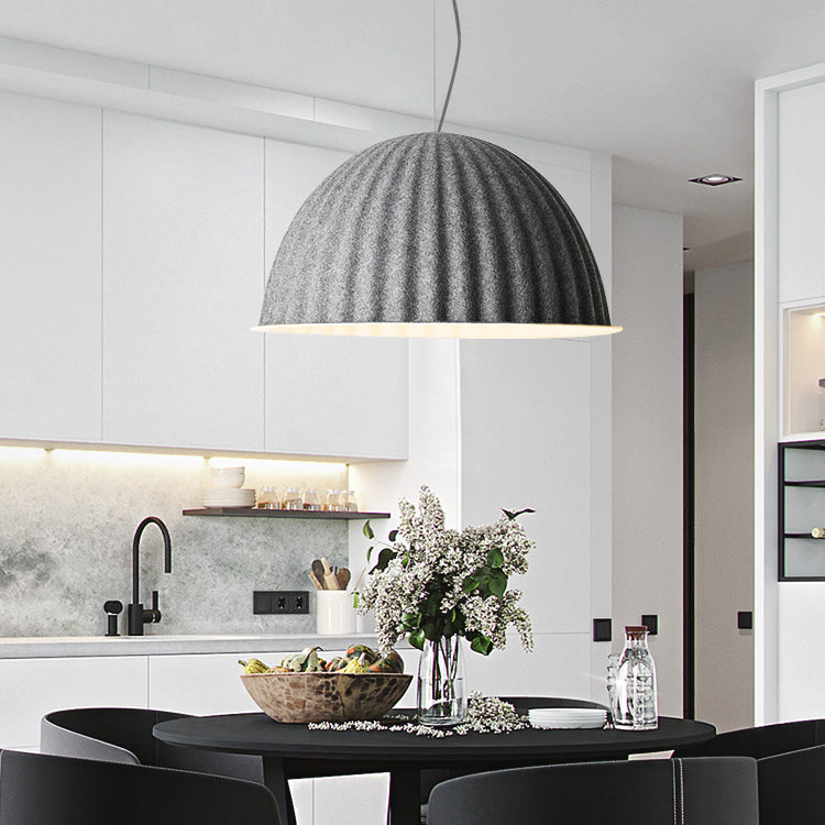 Macaron nordique Macaron suspendu dôme en forme de pendentif pour le restaurant du salon