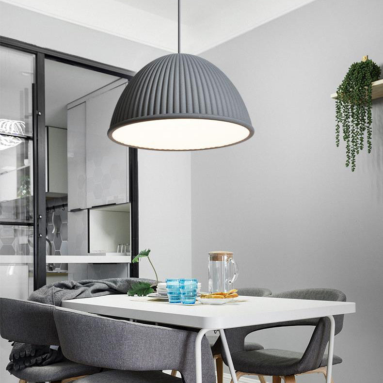 Macaron nordique Macaron suspendu dôme en forme de pendentif pour le restaurant du salon