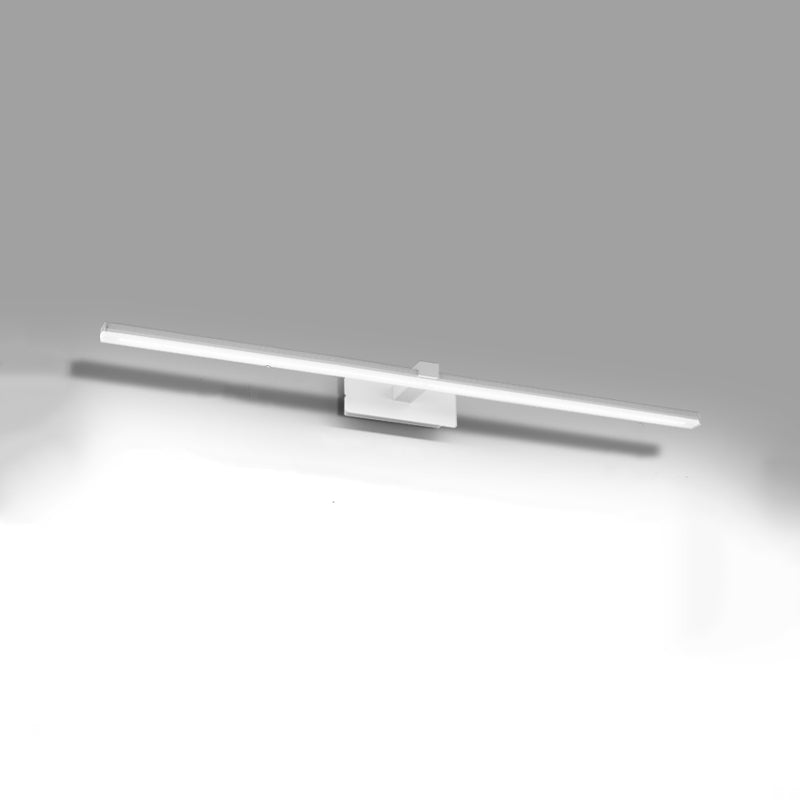 Lampada a specchio da trucco in metallo semplice moderno per bagno