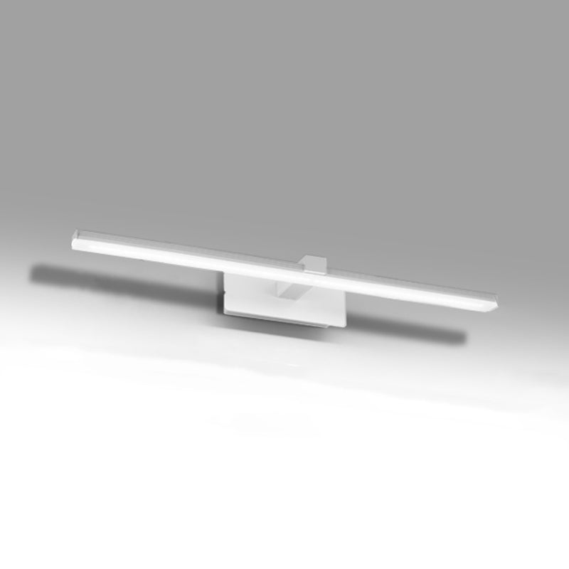 Lampada a specchio da trucco in metallo semplice moderno per bagno