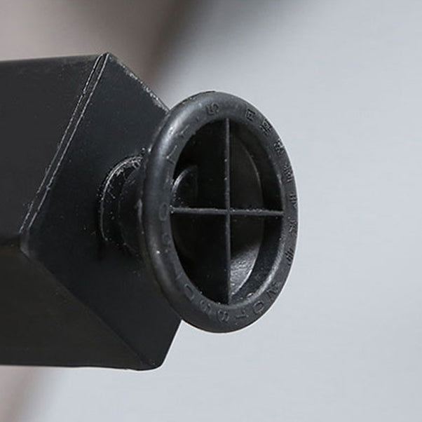 Modern Rectangle Bar Dining Table Wood Bar Height Table with Trestle Base