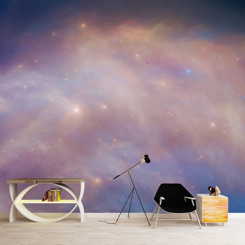 Planet Galaxy Environment Friendly Decorative Mural Novelty Style Universe Wall Covering