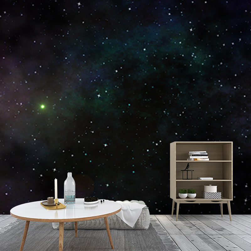 Galaxy 3D Print Environment Friendly Decorative Mural Novelty Style Universe Wall Art