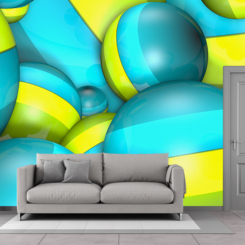 Fancy Vivid Mural Environment Friendly Mural Novelty Style 3D Optical Illusion Wallpaper