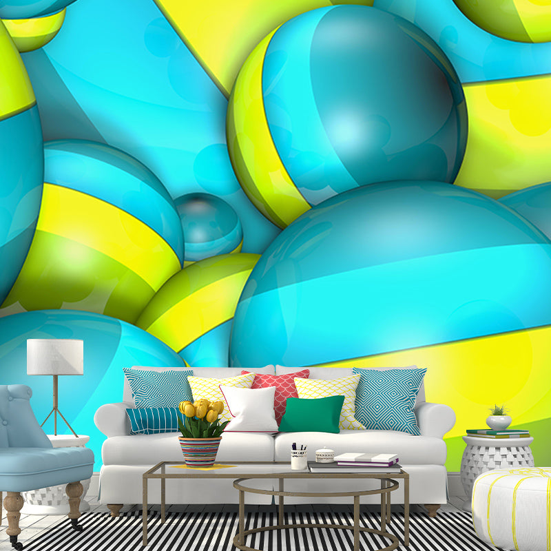 Fancy Vivid Mural Environment Friendly Mural Novelty Style 3D Optical Illusion Wallpaper
