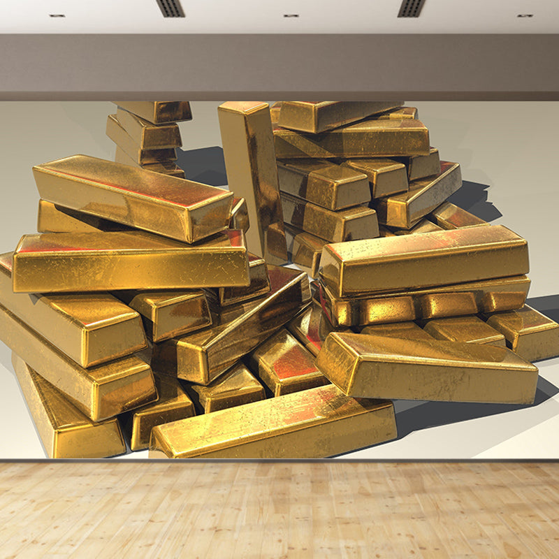 Art Scene Environment Friendly Decorative Mural Industrial Metal Wall Mural Wallpaper