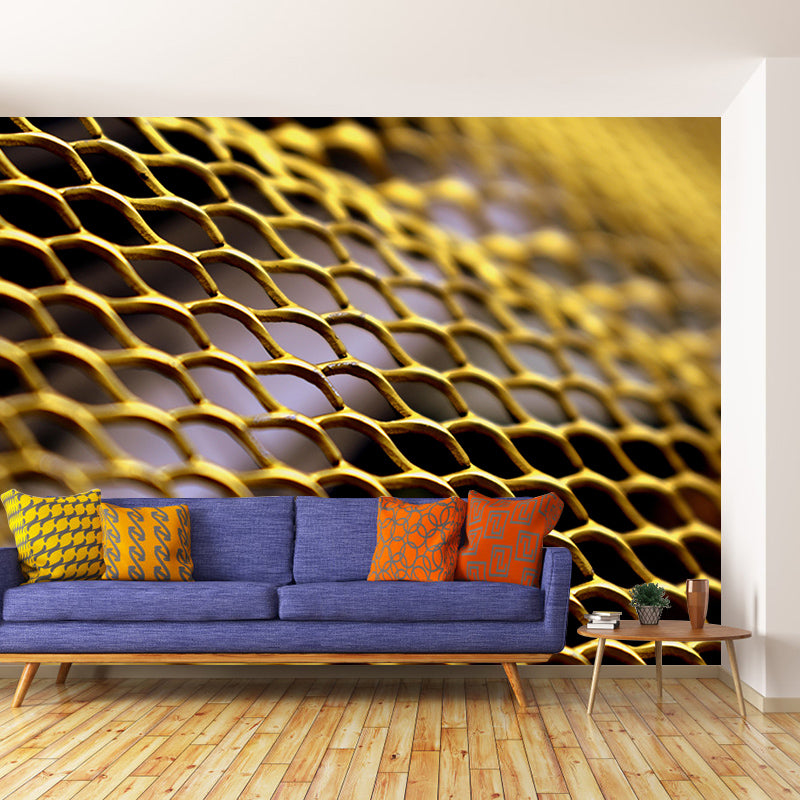 Art Scene Environment Friendly Decorative Mural Industrial Metal Wall Mural Wallpaper