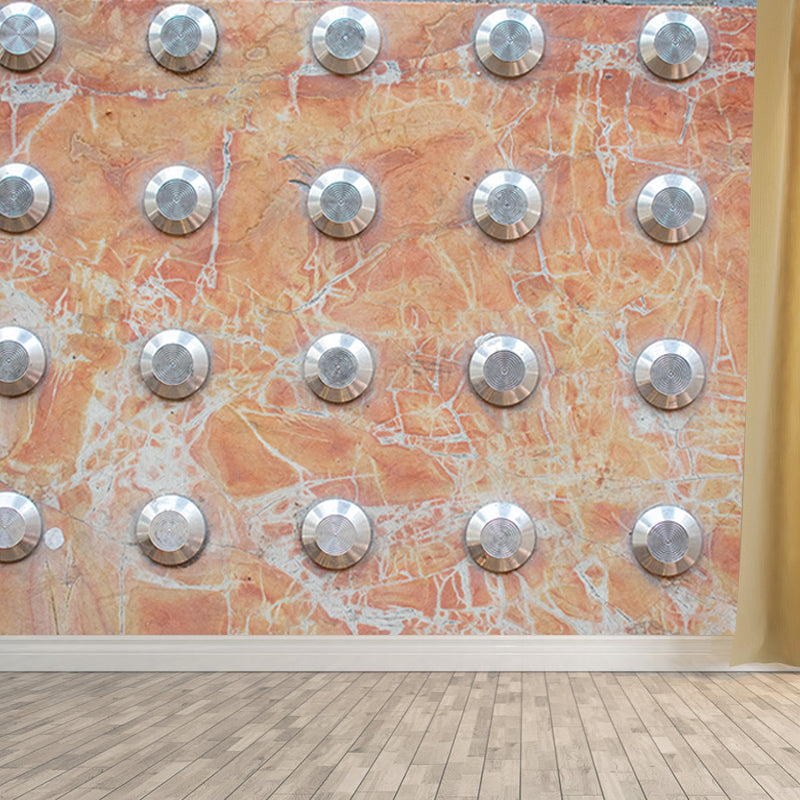 Art Scene Environment Friendly Decorative Mural Industrial Metal Wall Mural Wallpaper