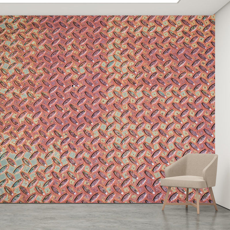 Metal Environment Friendly Decorative Mural Industrial Style Metal Wall Mural