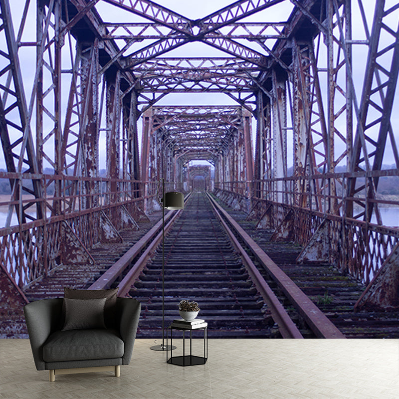 3D Mural Space Extension Customized Mural Mildew Resistant Decorative Bedrom Mural