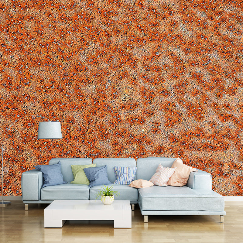 Mural Wallpaper Industrial Metal Wall Mildew Resistant Decorative Boys Bedroom Wall Art