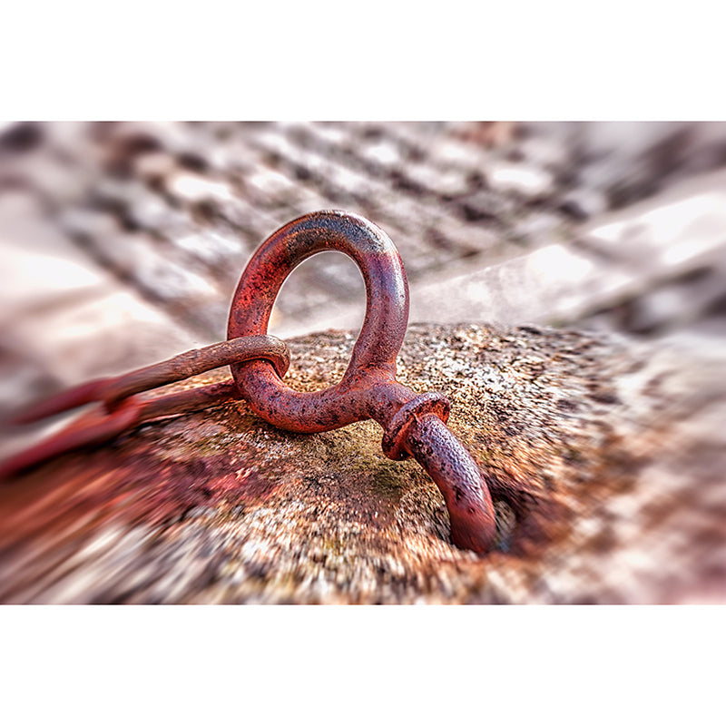 Metal Mural Industrial Style Mildew Resistant Decorative Boys Bedroom Wall Covering