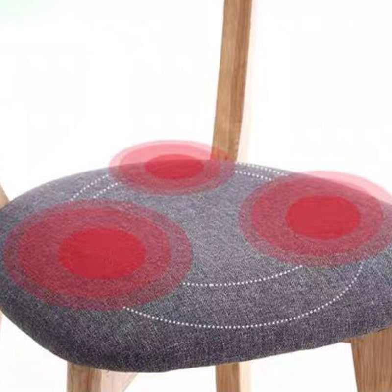 Taburete de bar de estilo escandinavo con taburete de mostrador de asiento cuadrado de madera para bar de cocina