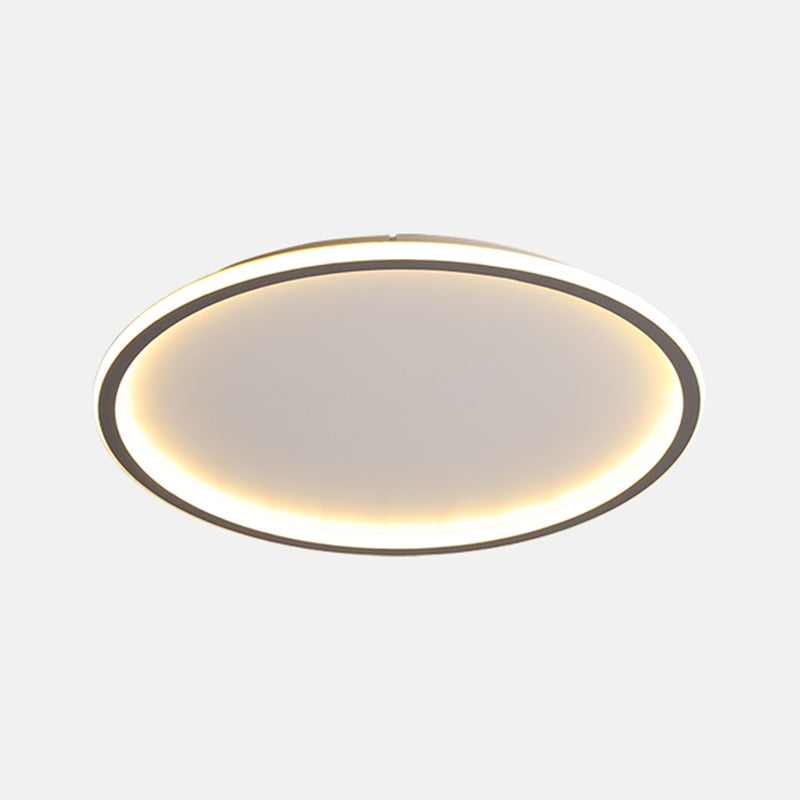 Kreis Close to Ceiling Lighting Einfache-Stil LED Aluminium in der Nähe von Deckenlampe