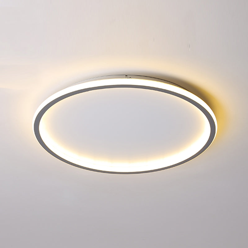 Kreis Close to Ceiling Lighting Einfache-Stil LED Aluminium in der Nähe von Deckenlampe