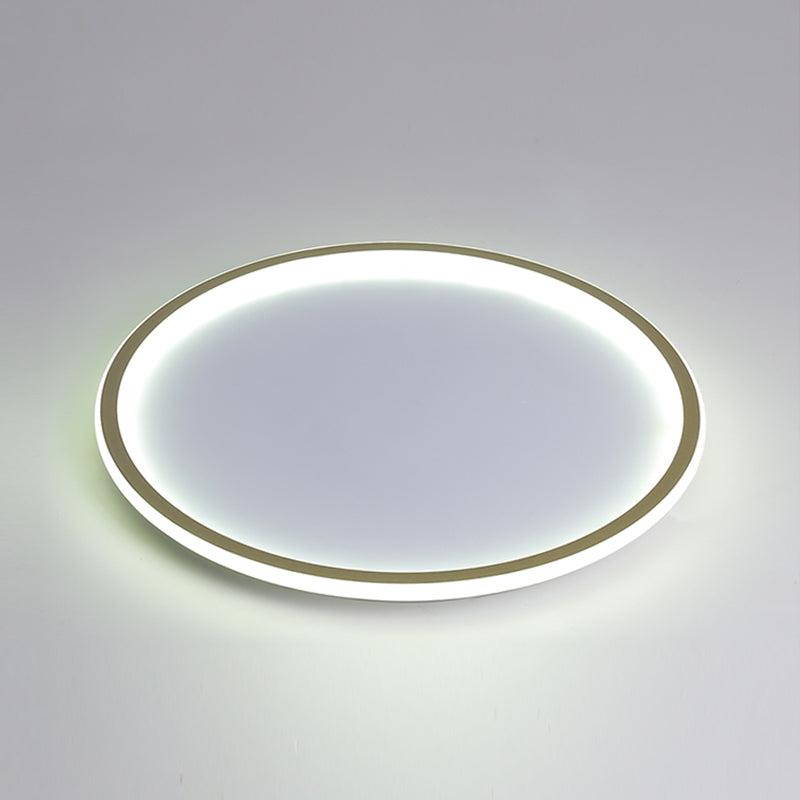 Kreis Close to Ceiling Lighting Einfache-Stil LED Aluminium in der Nähe von Deckenlampe