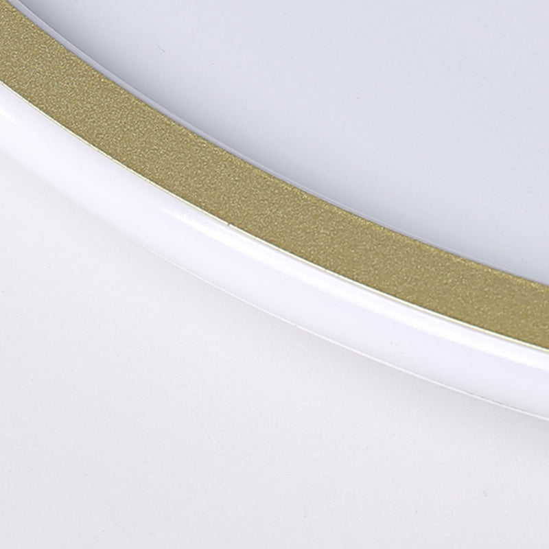 Kreis Close to Ceiling Lighting Einfache-Stil LED Aluminium in der Nähe von Deckenlampe